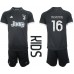 Juventus Weston McKennie #16 Babykleding Derde Shirt Kinderen 2023-24 Korte Mouwen (+ korte broeken)